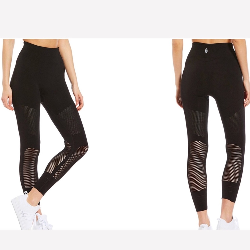 NWT Free People Movement High Waist Mesh Leggings - Picture 1 of 7